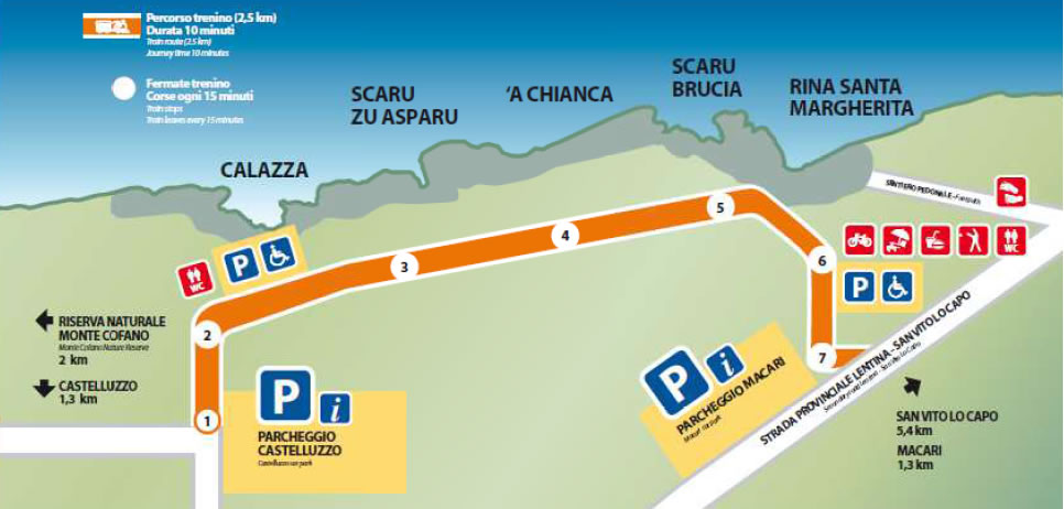 Mappa Baia Santa Margherita